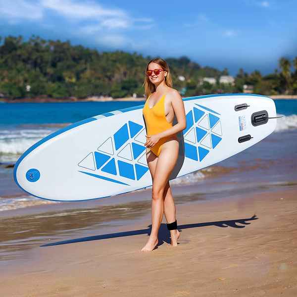 QPAU Inflatable Stand Up Paddle Board
