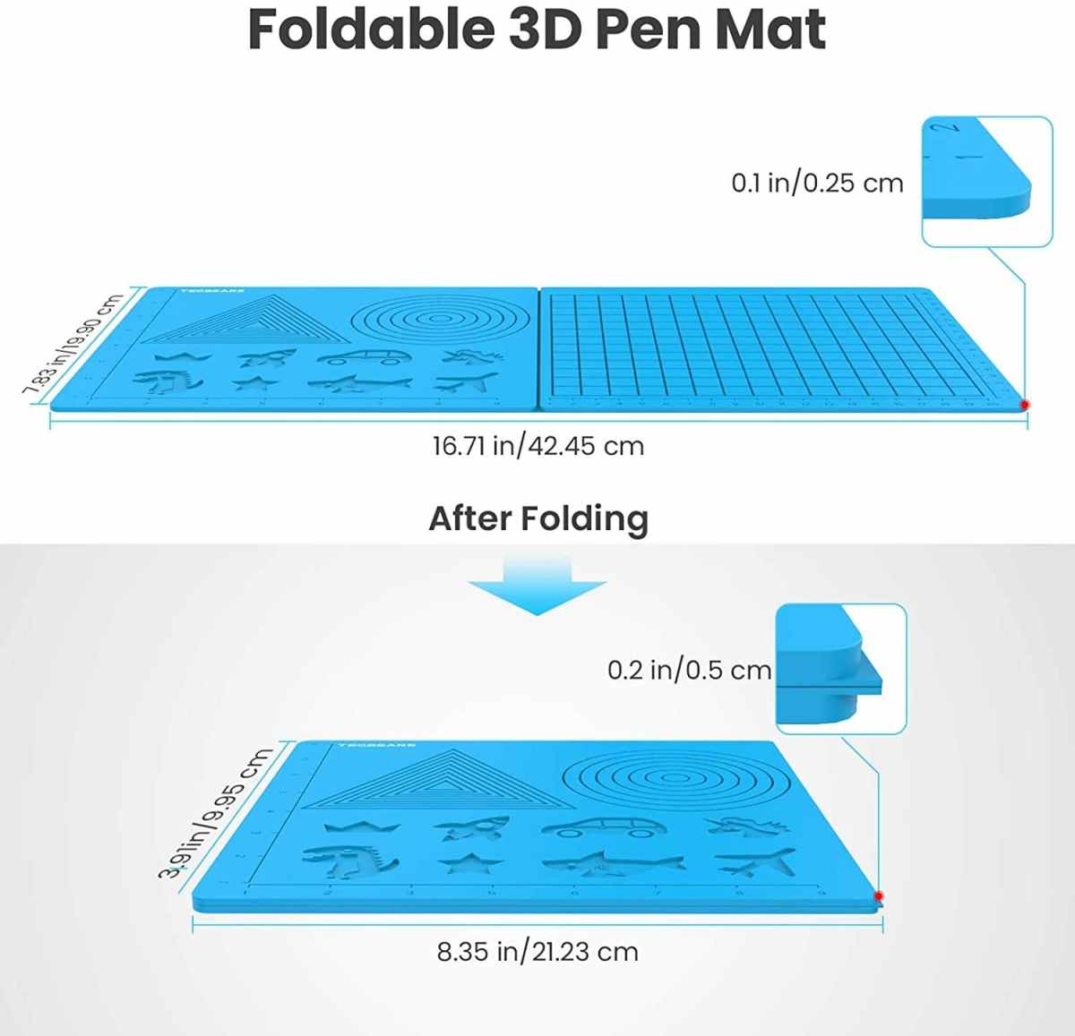 3D pen play mat