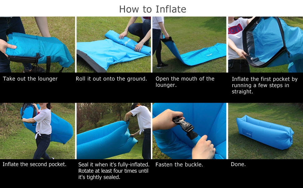 inflatable air lounger